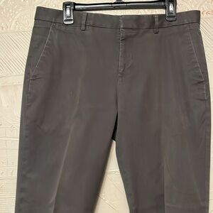 Used Express Men's Photographer Gray Pants, size 33 x 32